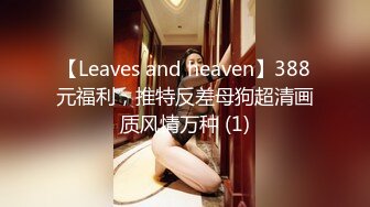 【Leaves and heaven】388元福利，推特反差母狗超清画质风情万种 (1)