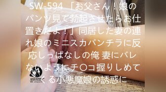 SW-594 「お父さん！娘のパンツ見て勃起させたらお仕置きだよ！」同居した妻の連れ娘のミニスカパンチラに反応しっぱなしの俺 妻にバレないようにチ〇コ握りしめてくる小悪魔娘の誘惑に