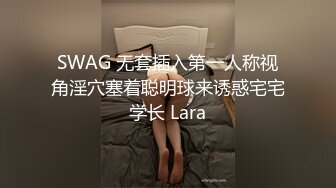 SWAG 无套插入第一人称视角淫穴塞着聪明球来诱惑宅宅学长 Lara