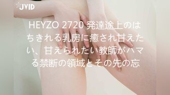 HEYZO 2720 発達途上のはちきれる乳房に癒され甘えたい、甘えられたい教師がハマる禁断の領域とその先の忘