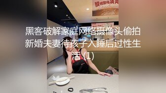 黑客破解家庭网络摄像头偷拍新婚夫妻待孩子入睡后过性生活 (1)