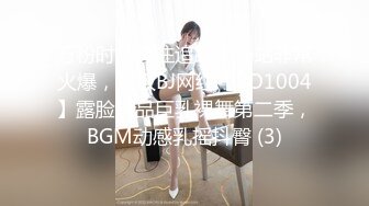 万粉时刻关注追踪！外站非常火爆，顶级BJ网红【BO1004】露脸极品巨乳裸舞第二季，BGM动感乳摇抖臀 (3)