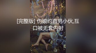 [完整版] 伪娘约直男小伙,互口被无套内射