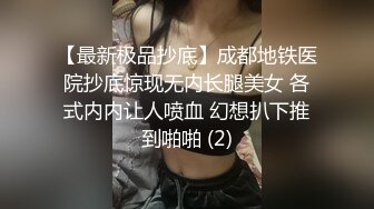 【最新极品抄底】成都地铁医院抄底惊现无内长腿美女 各式内内让人喷血 幻想扒下推到啪啪 (2)