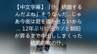 【中文字幕】「仆、结婚するんだよね」そうなんだ…じゃあ今夜は君を寝かさないから… 12年ぶりに元カノと朝阳が昇るまで中出ししまくった结婚前夜の仆。