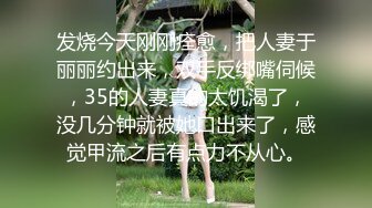 发烧今天刚刚痊愈，把人妻于丽丽约出来，双手反绑嘴伺候，35的人妻真的太饥渴了，没几分钟就被她口出来了，感觉甲流之后有点力不从心。